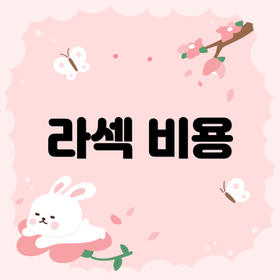 라섹 비용