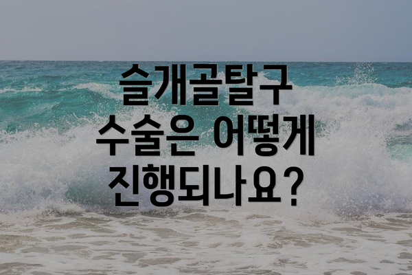 슬개골탈구 수술은 어떻게 진행되나요?