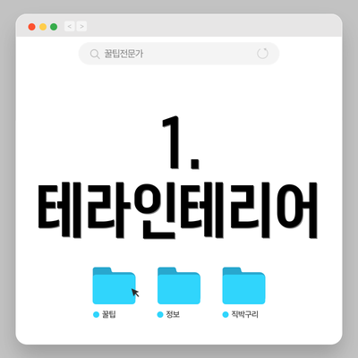 1. 테라인테리어