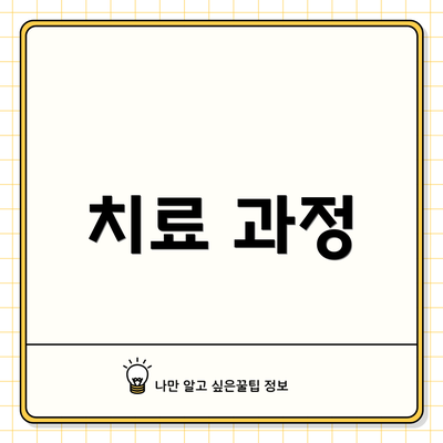 치료 과정