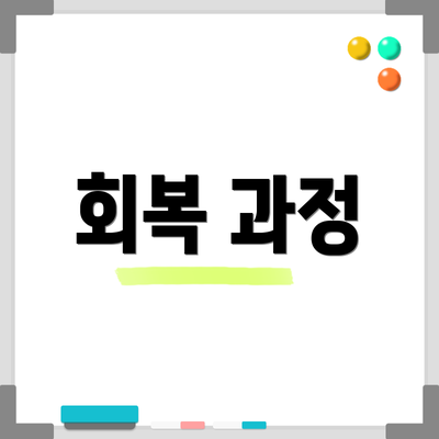 회복 과정
